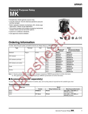 MK2P-I-AC120 datasheet  